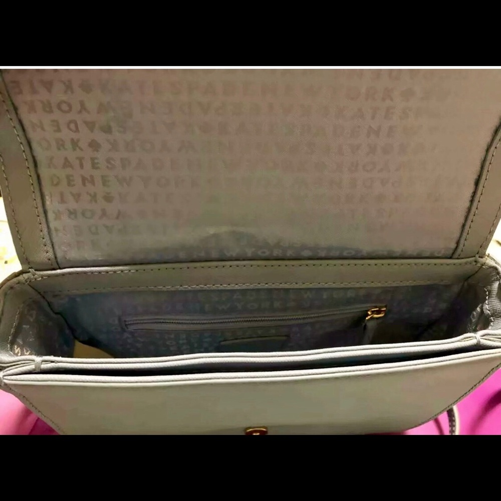 🌷 Kate Spade Blue Leather Carsen Crossbody Purse - Picture 6 of 6